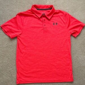 Under Armour Vibrant Red Polo Shirt